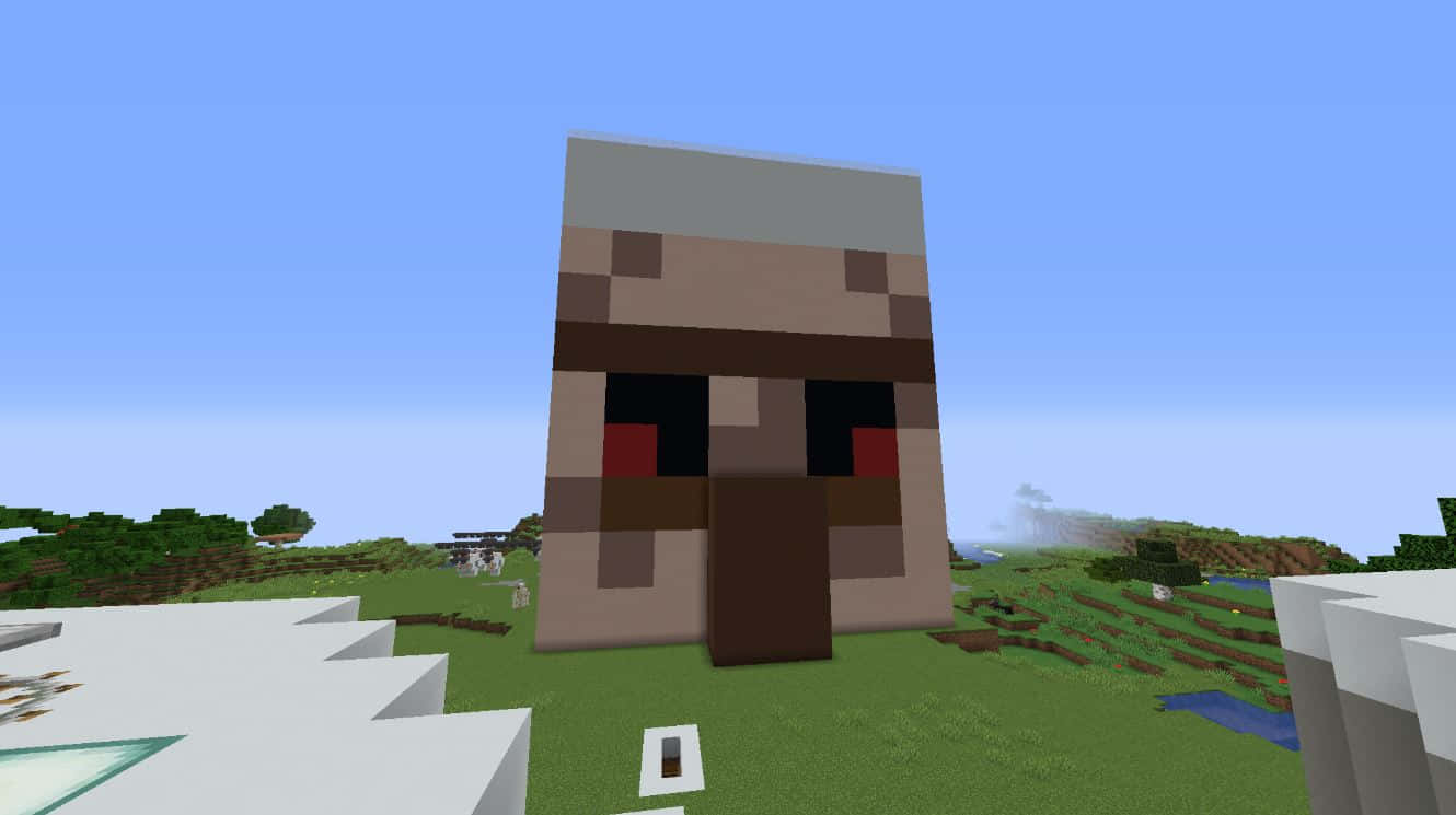 Minecraft, zombie, grassy field, HD Desktop Wallpaper