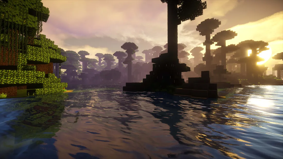 Minecraft Sunset