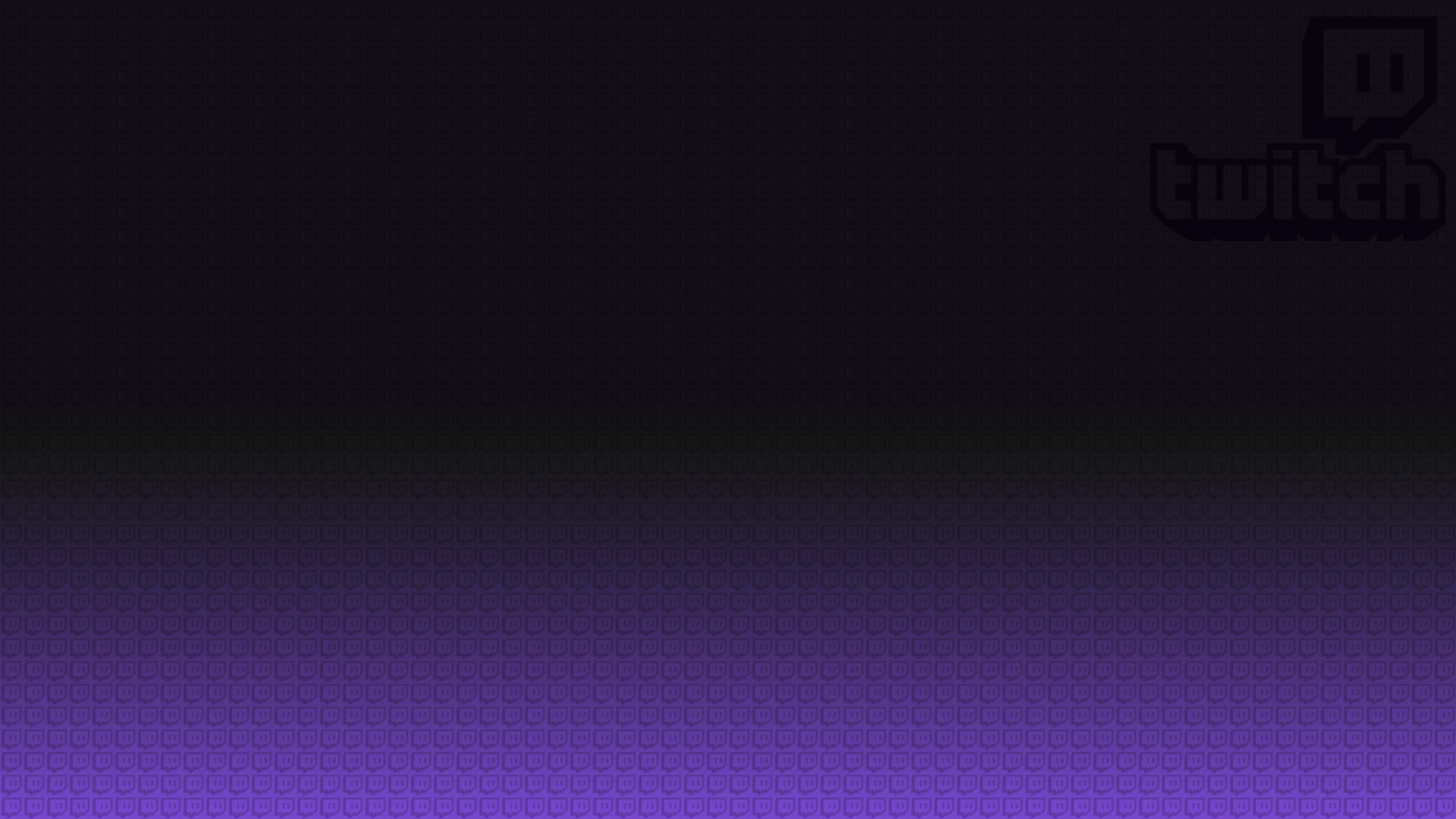 Neon Twitch, Twitch logo, purple and black background, 2K Desktop Wallpaper