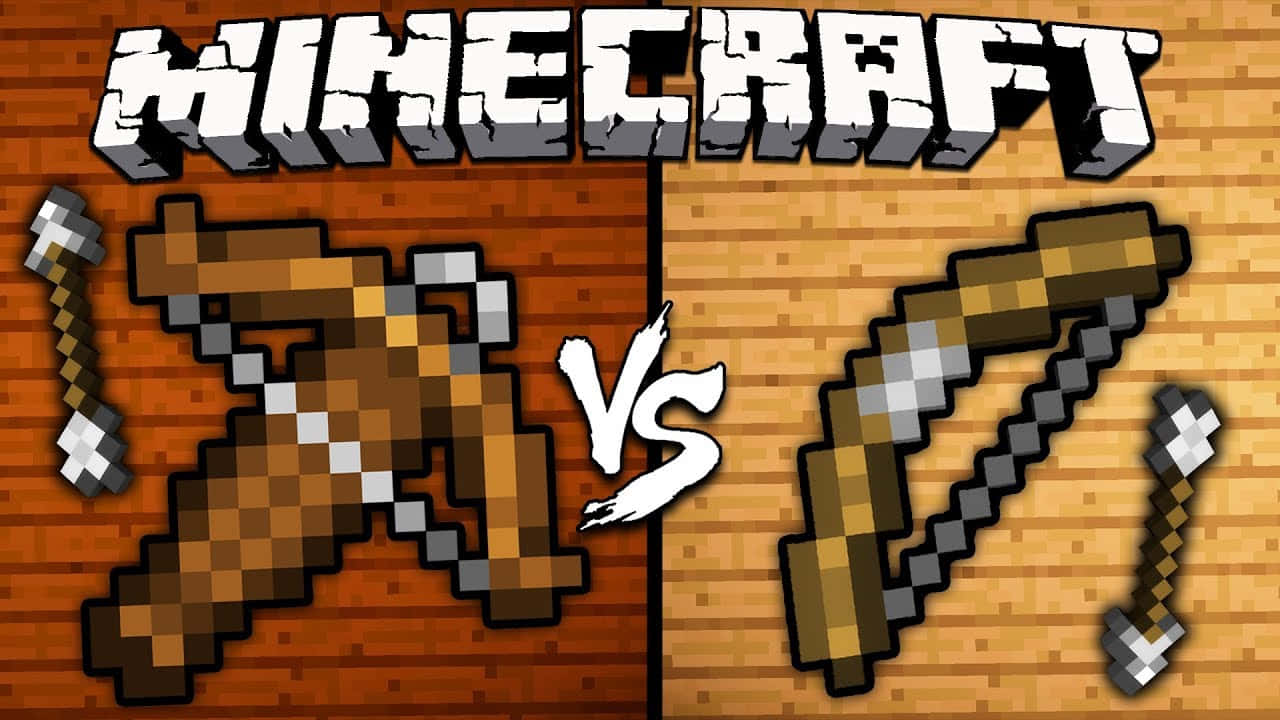 Minecraft, axes, pickaxes, HD Desktop Wallpaper