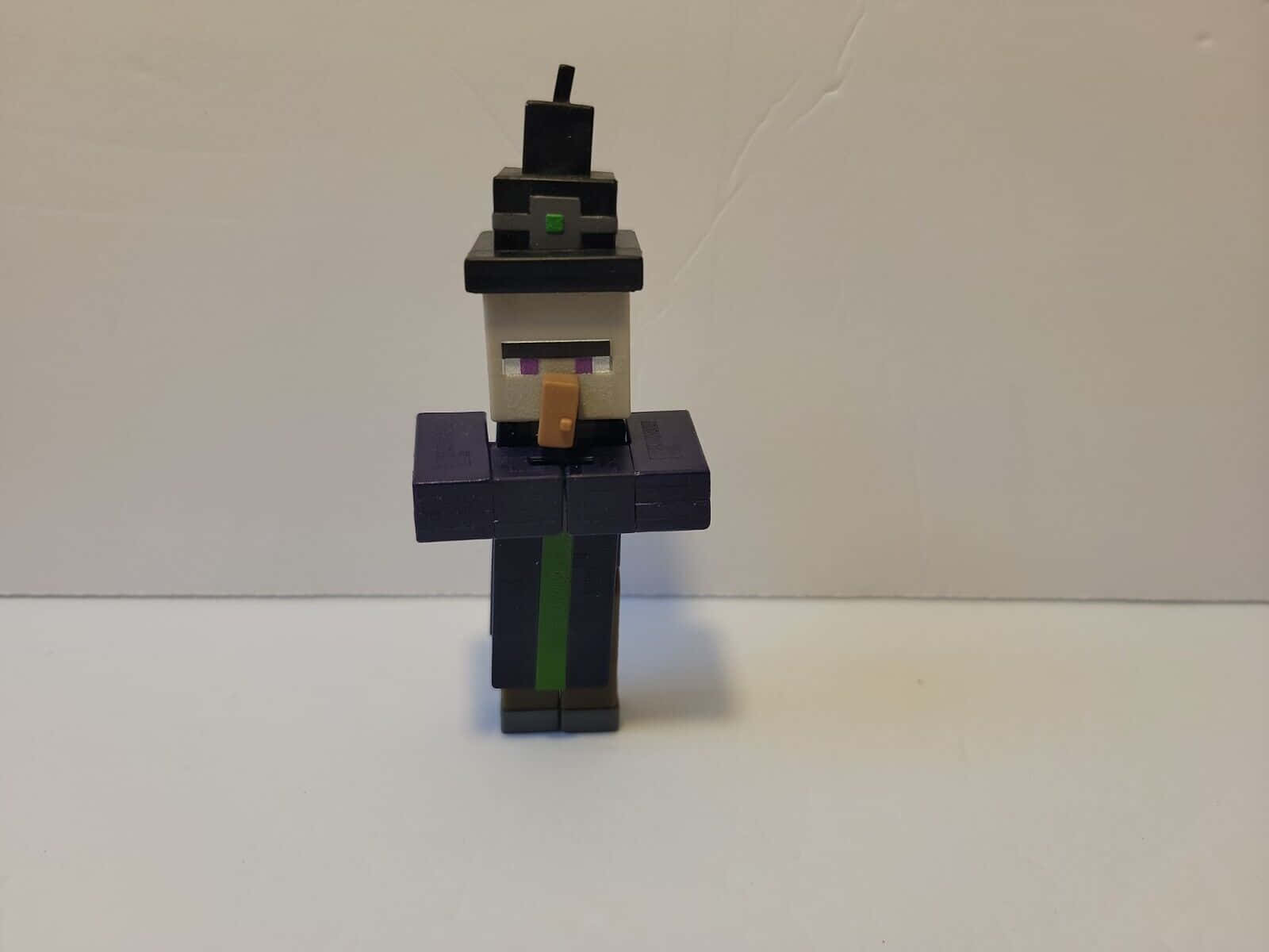 Minecraft witch, black hat, green eyes, HD Desktop Wallpaper