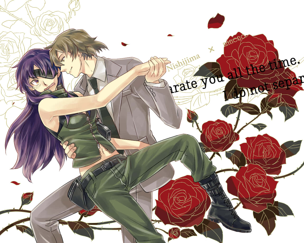 Minene Uryuu, grenade, standing poised, HD Desktop Wallpaper