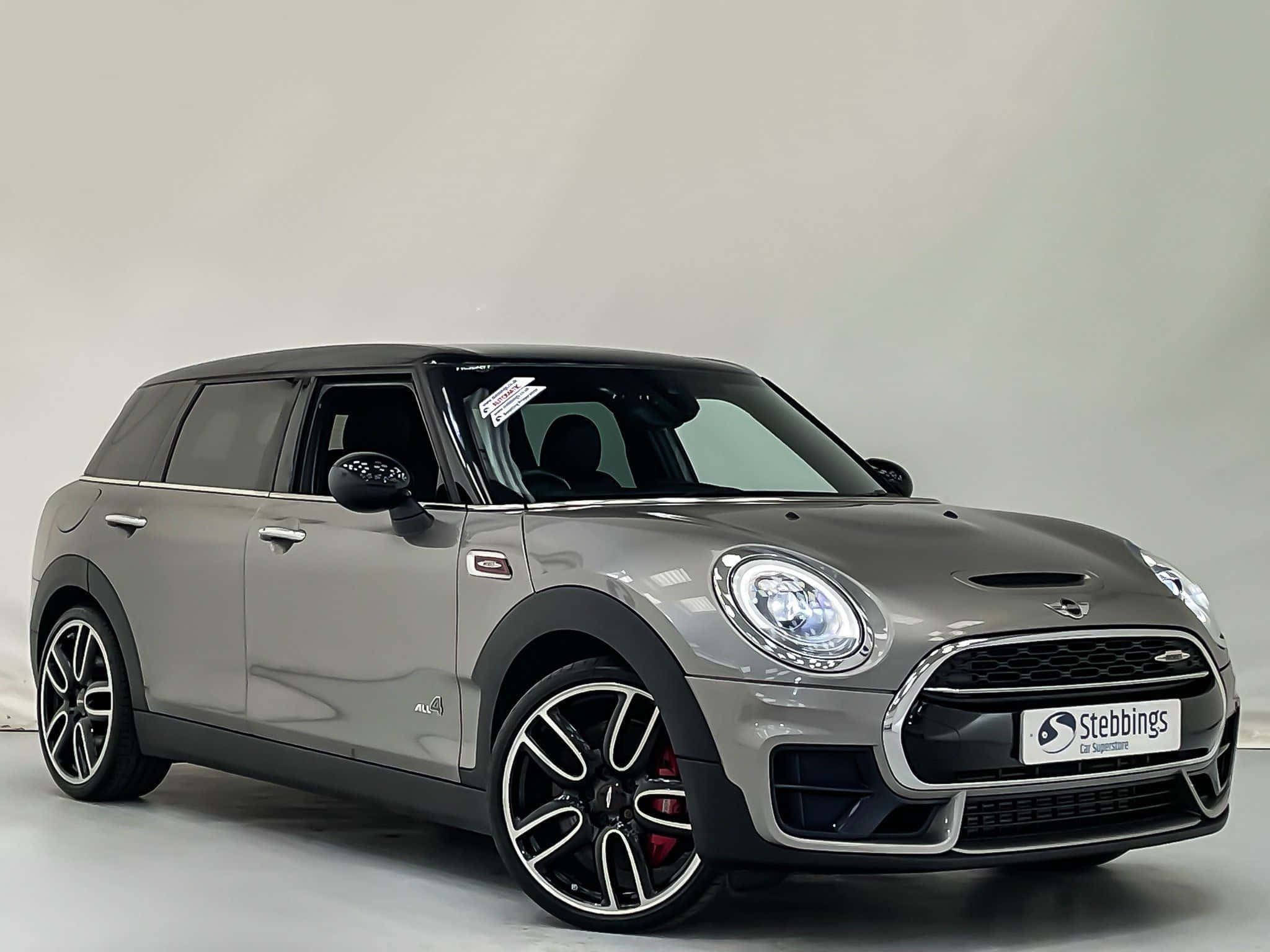 Mini Cooper S Clubman All4, gray, black accents, Full HD Desktop Wallpaper