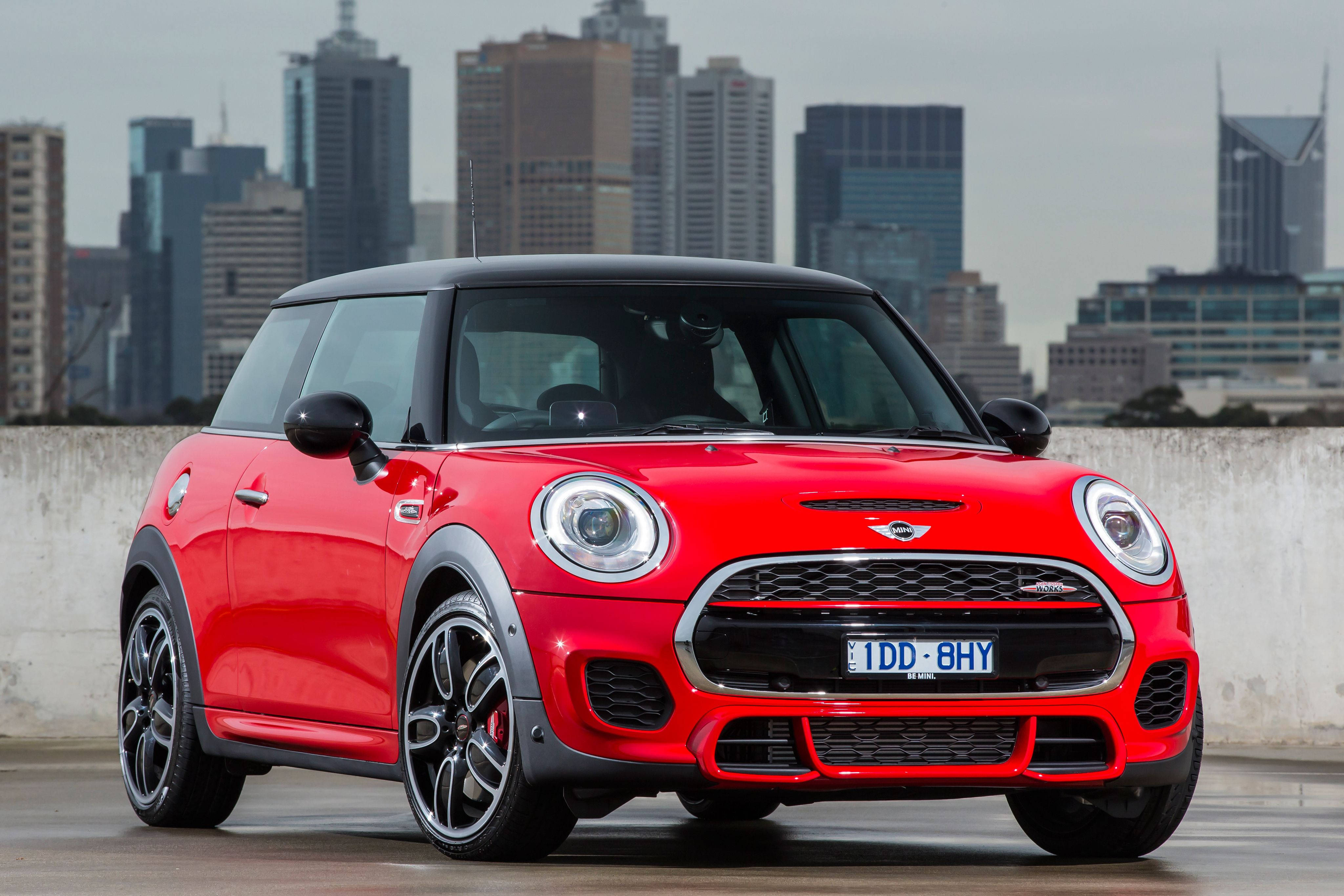 Mini Cooper S, red, 2016, 4K Desktop Wallpaper