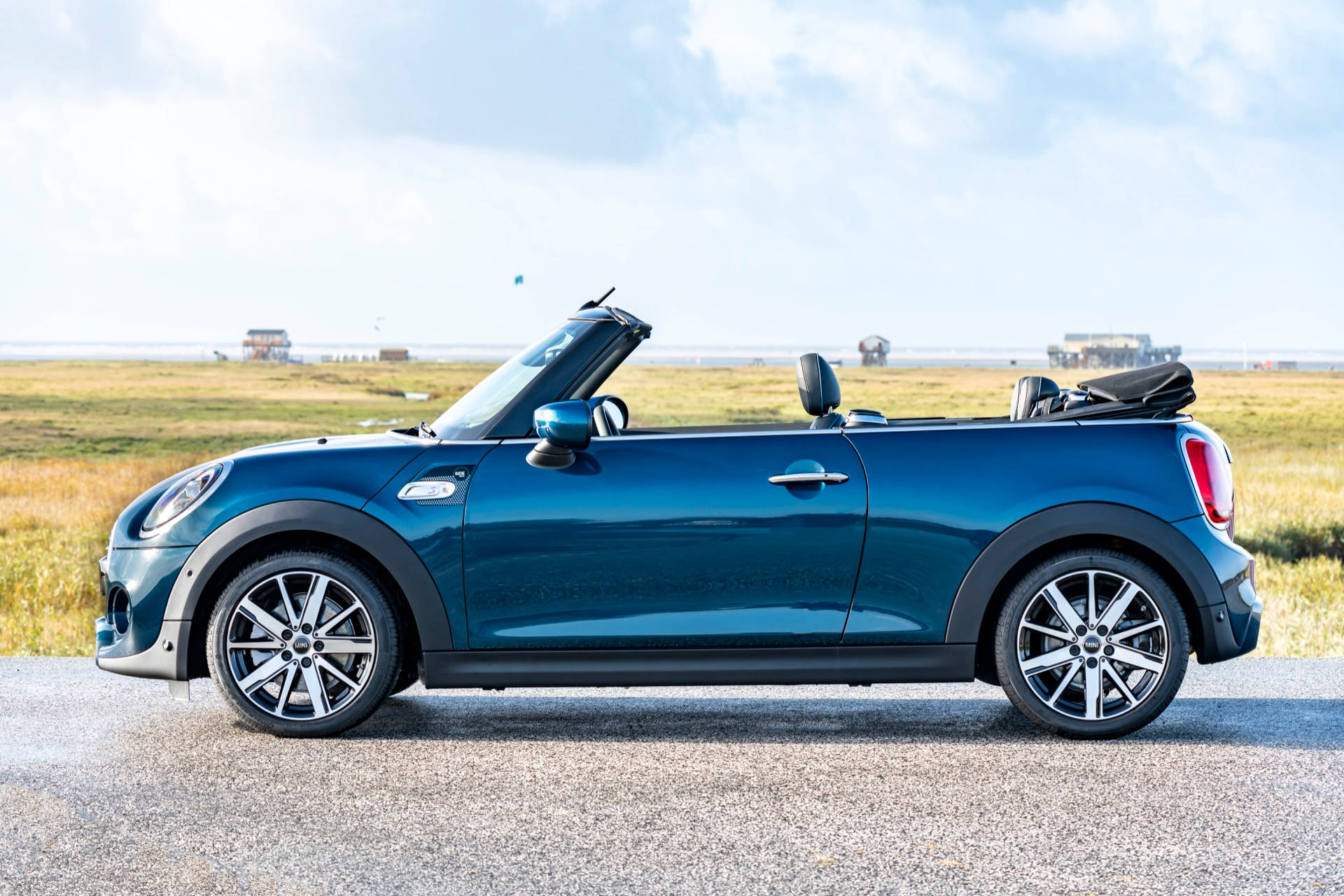 MINI, teal, convertible, Full HD Desktop Wallpaper