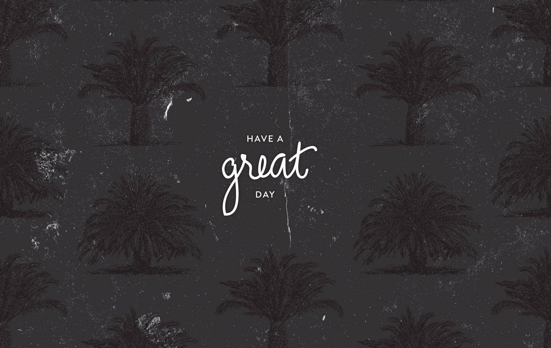 Dark Trees, palm tree silhouettes, vintage textured wallpaper, HD Desktop Wallpaper