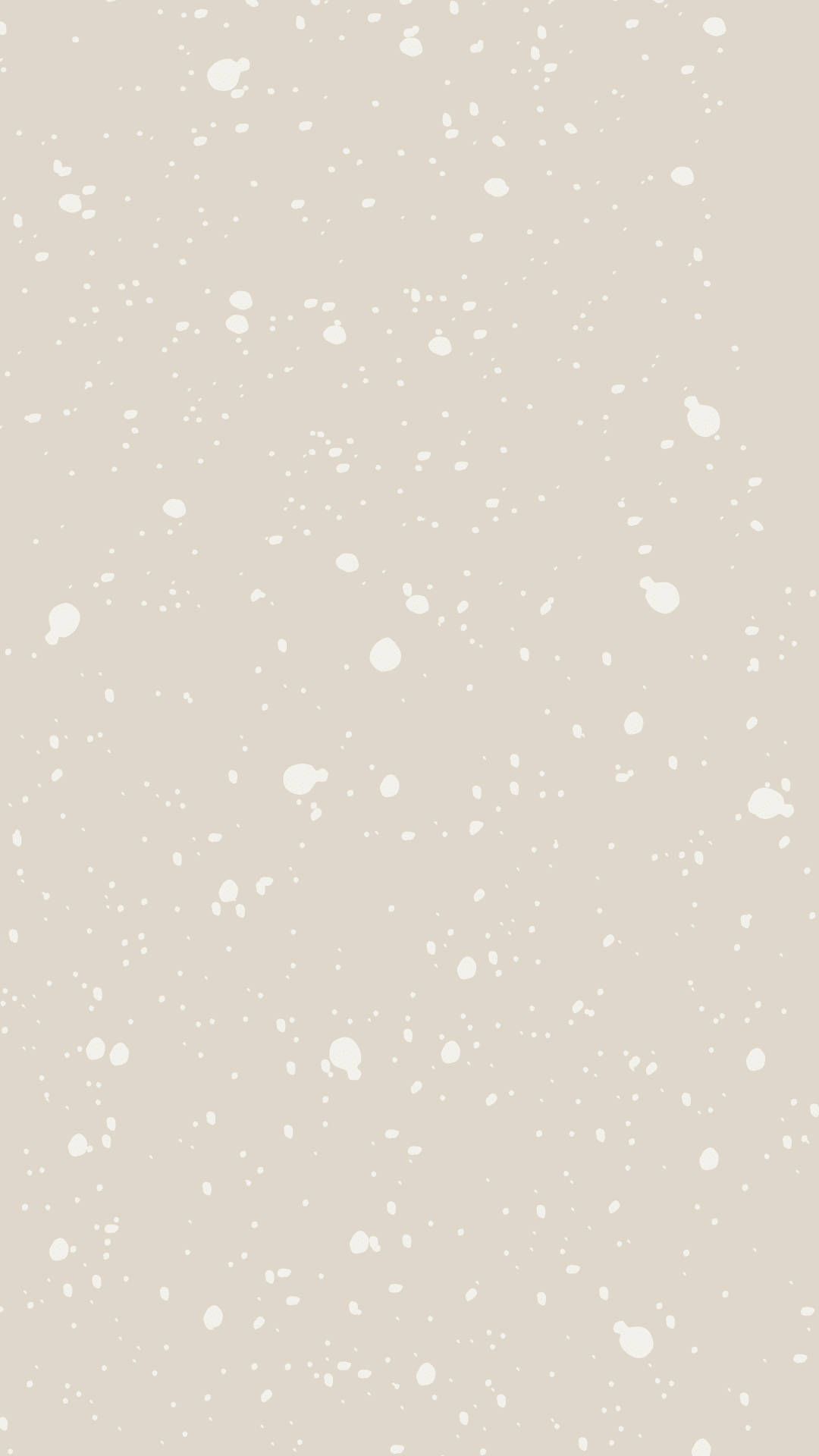 neutral iphone minimalist white, beige background, white paint splatters, Full HD Phone Wallpaper