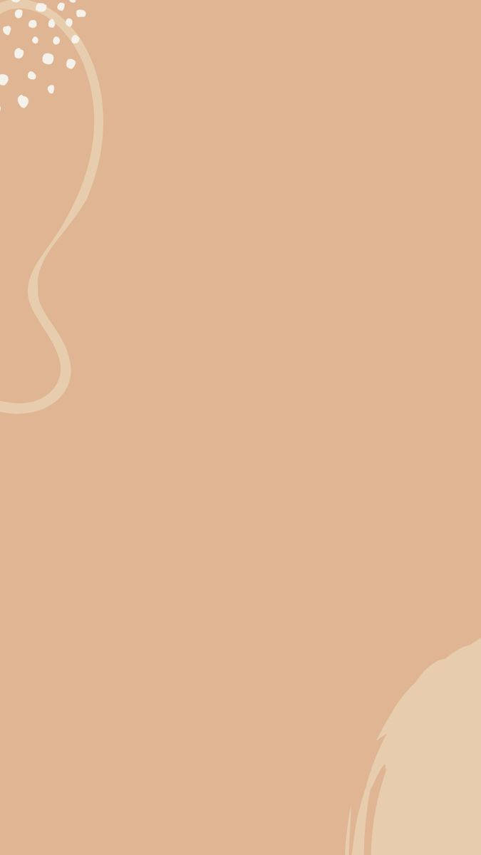 Minimalist Neutral iPhone, beige, soft abstract curved lines, SD Phone Wallpaper