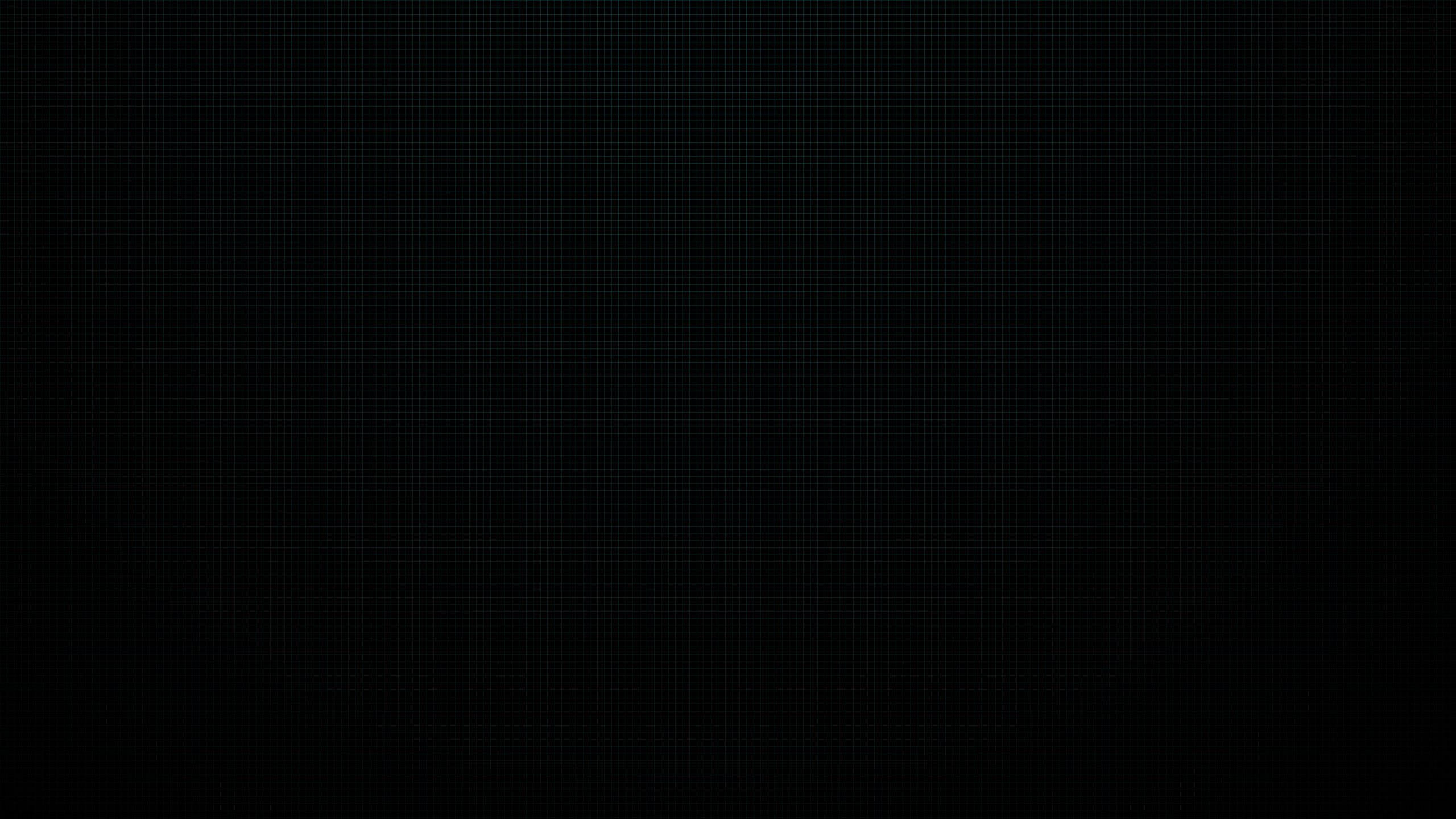 pitch black, subtle grid pattern, fading to darker edges, 2K Desktop Wallpaper