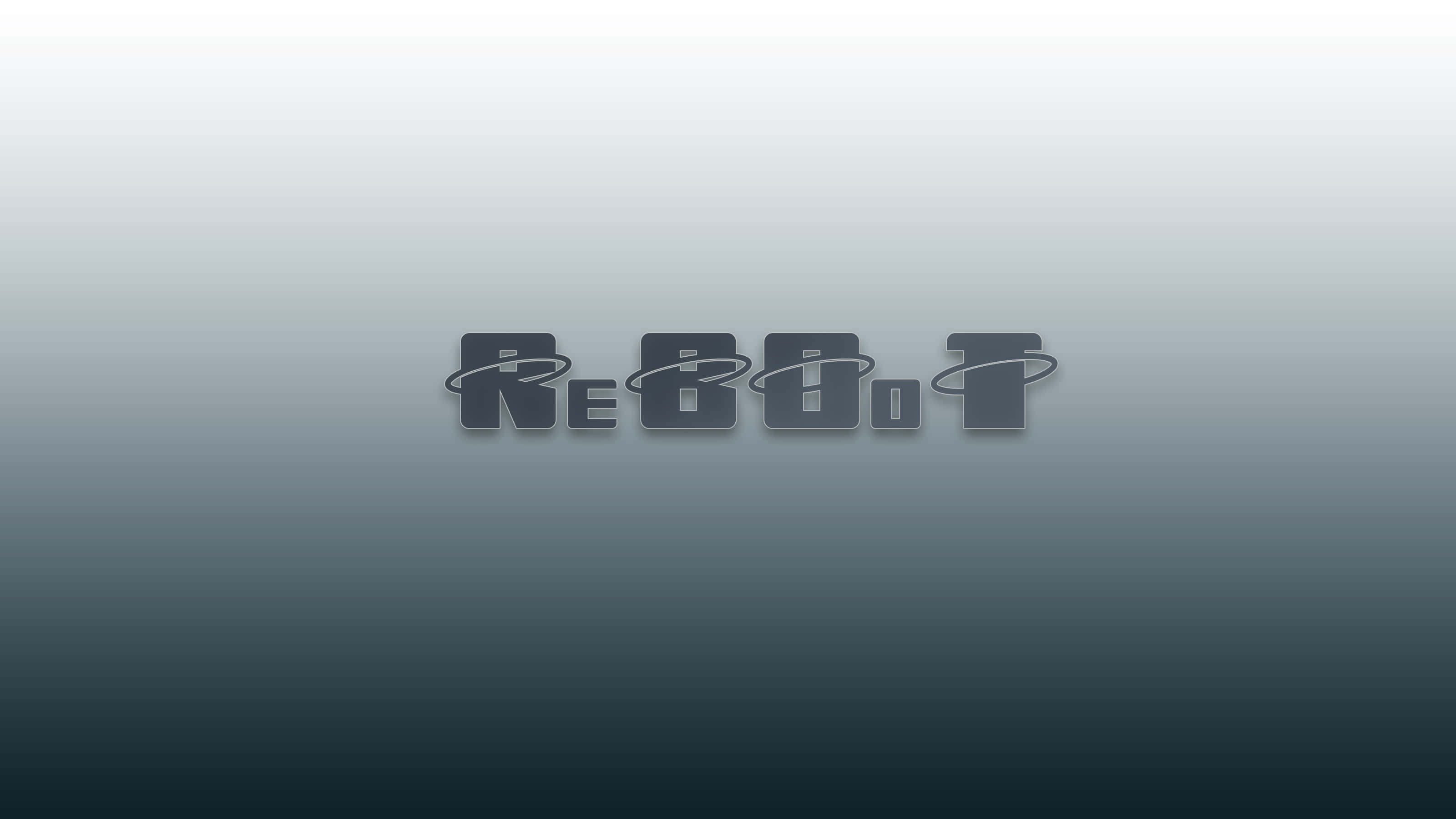 reboot, gray, circular accents, 2K Desktop Wallpaper