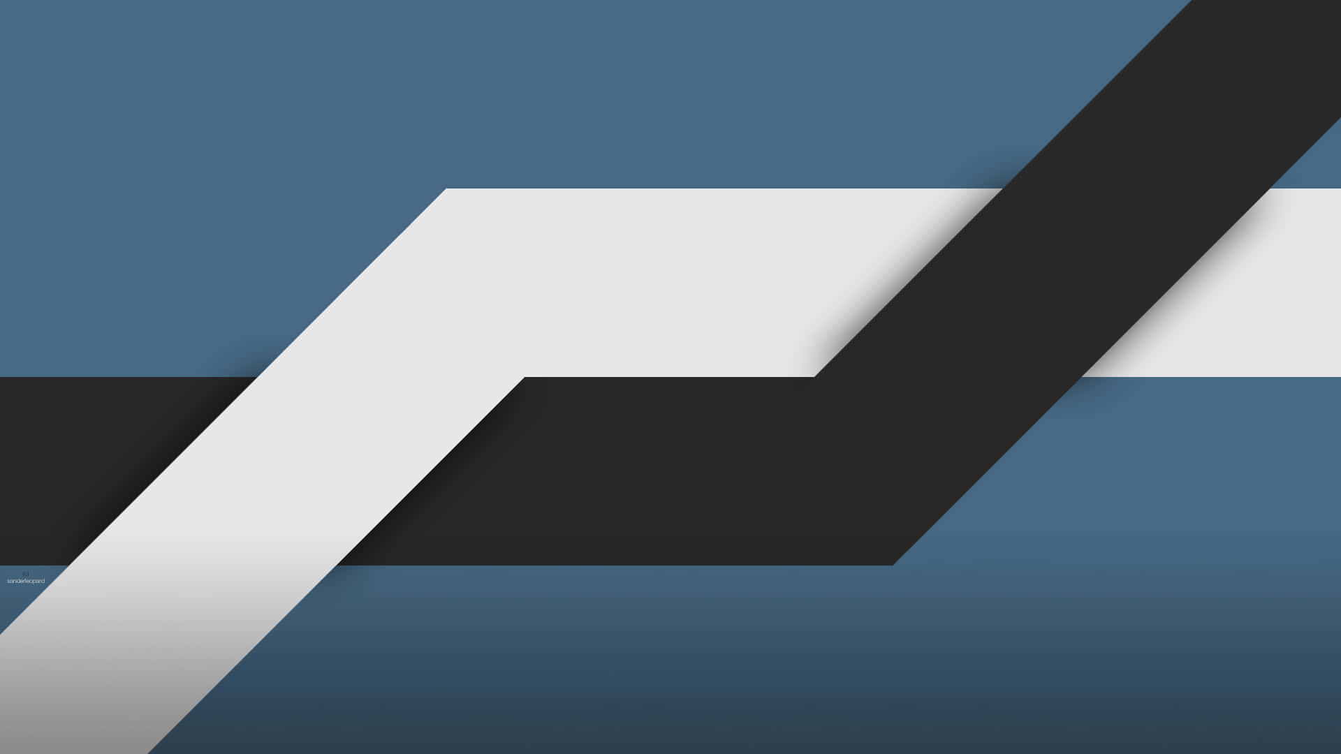 black, white, blue black, Full HD Desktop Wallpaper