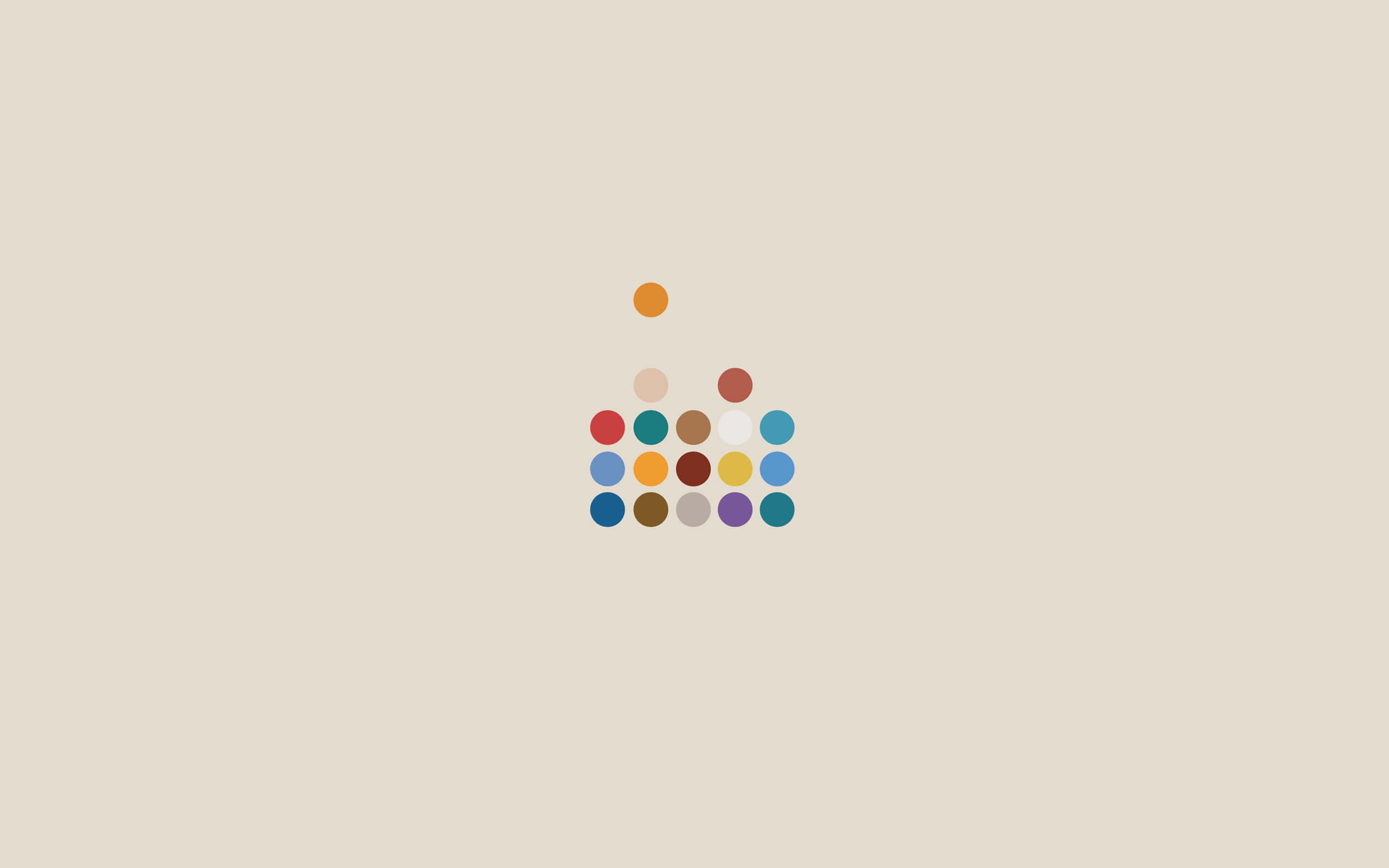 minimalist abstract, colorful dots, abstract shape, 2K Desktop Wallpaper