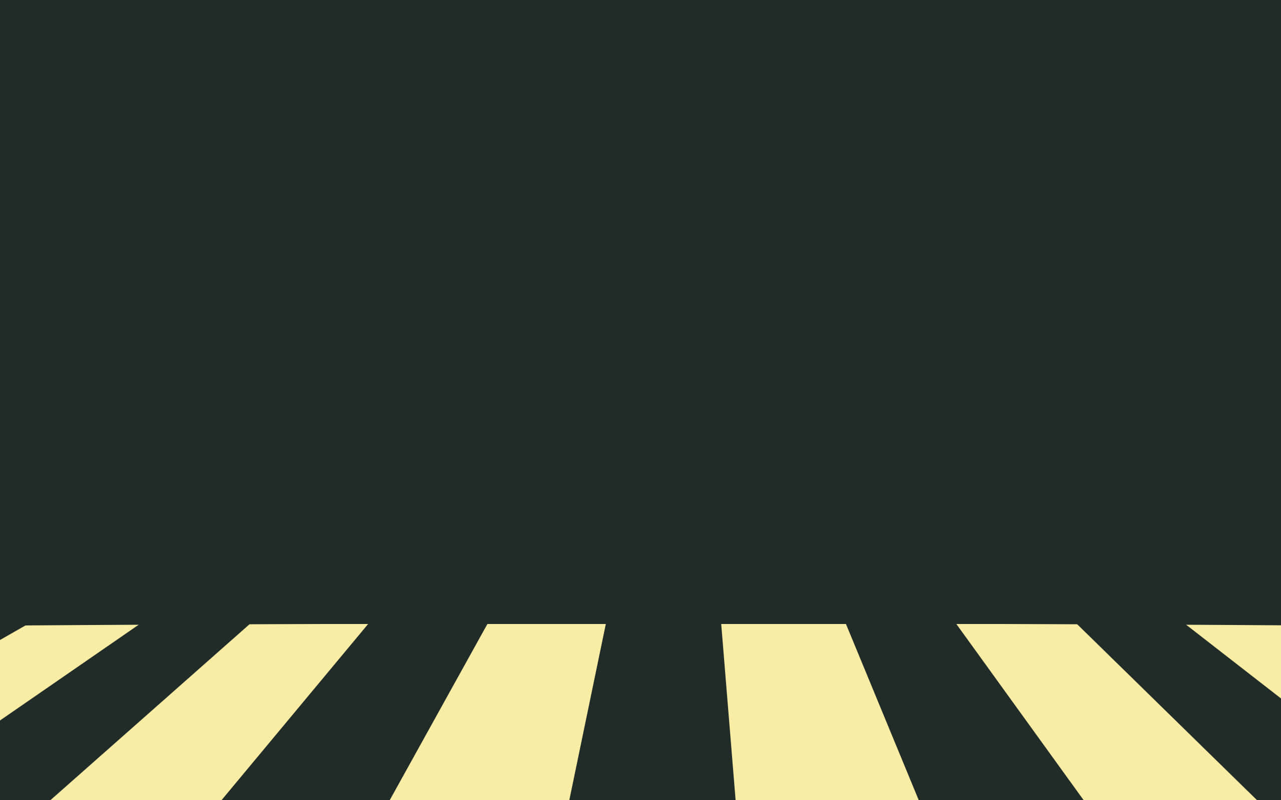Minimalist Abstract, yellow diagonal stripes, dark gray surface, 2K Desktop Wallpaper
