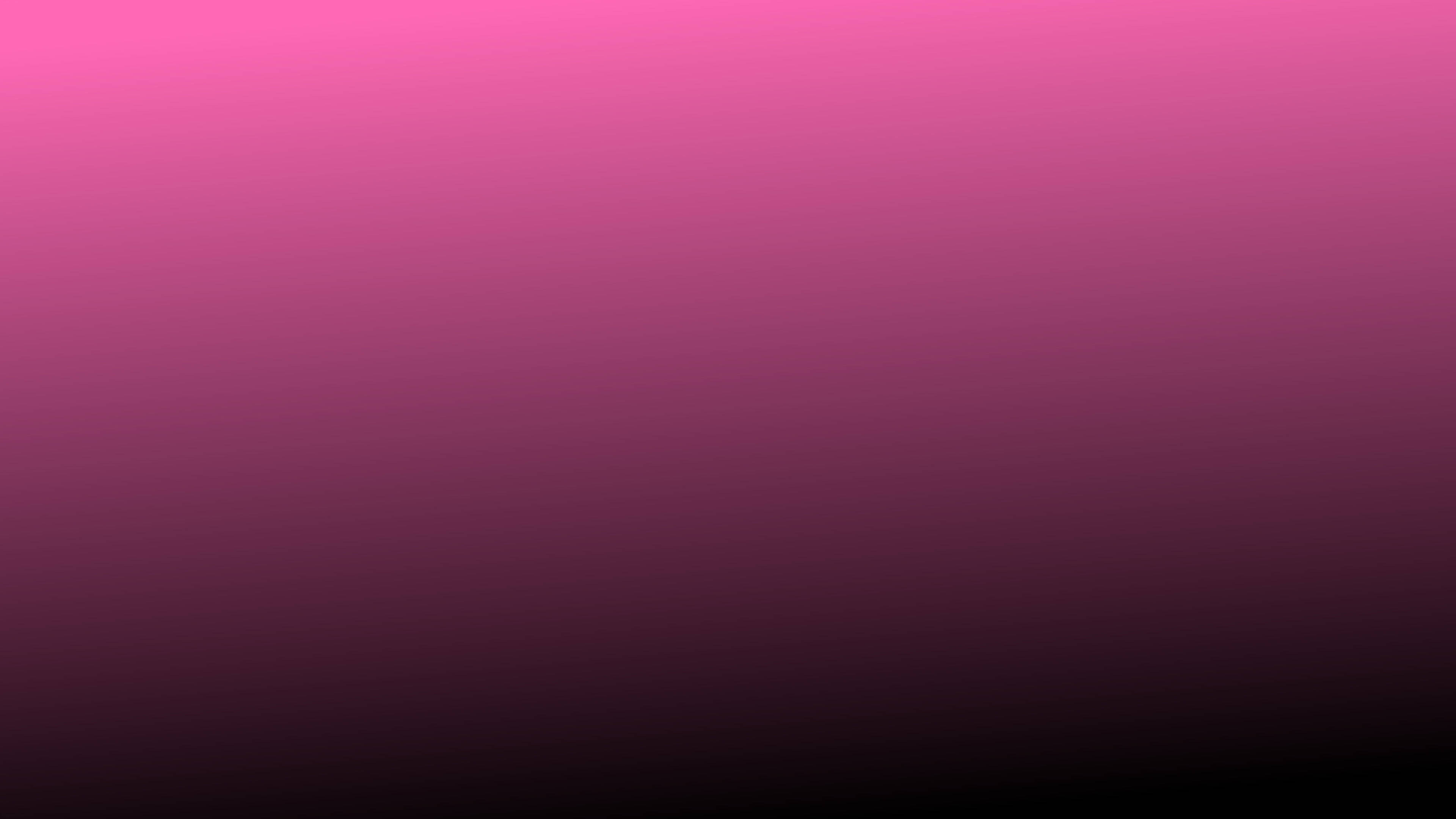 black and pink aesthetic, horizontal gradient, bright pink, 4K Desktop Wallpaper