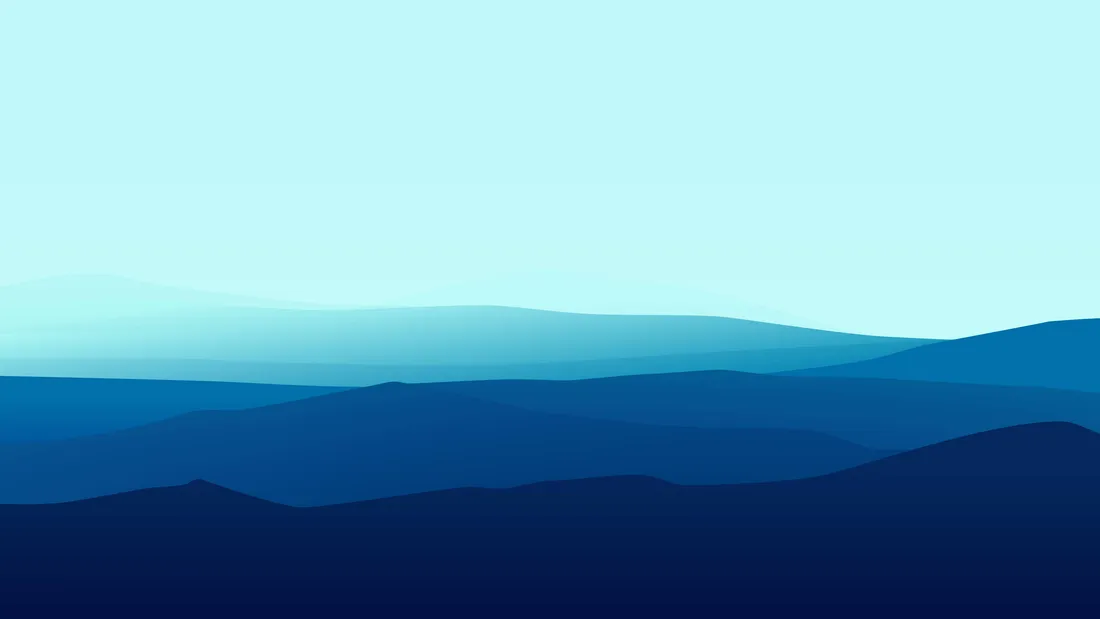 Minimalist Blue