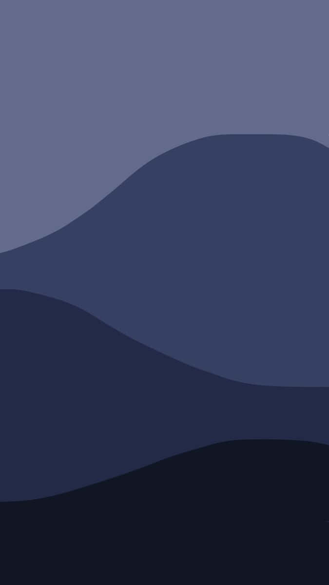 minimalist blue, gradient blues, abstract minimalist waves, SD Phone Wallpaper