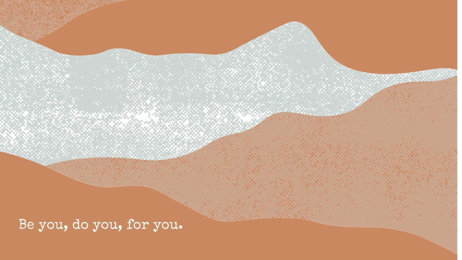 Minimalist Boho, terracotta, beige, HD Desktop Wallpaper