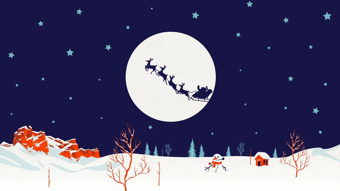 Minimalist Christmas Desktop