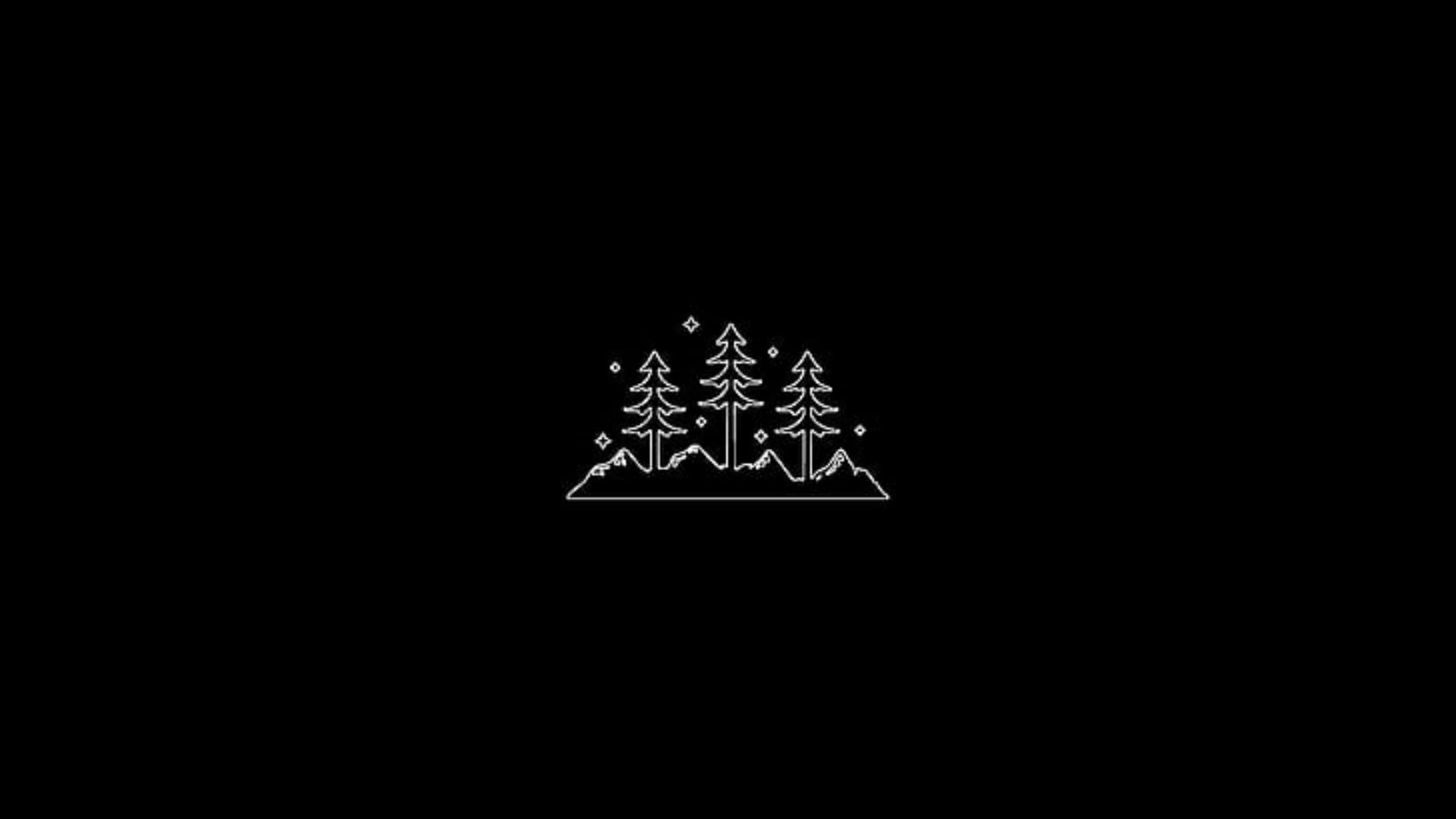 2560x1440, black background, minimalist, 2K Desktop Wallpaper