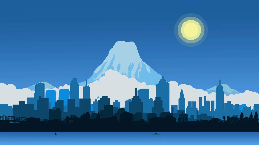 Minimalist Cityscape