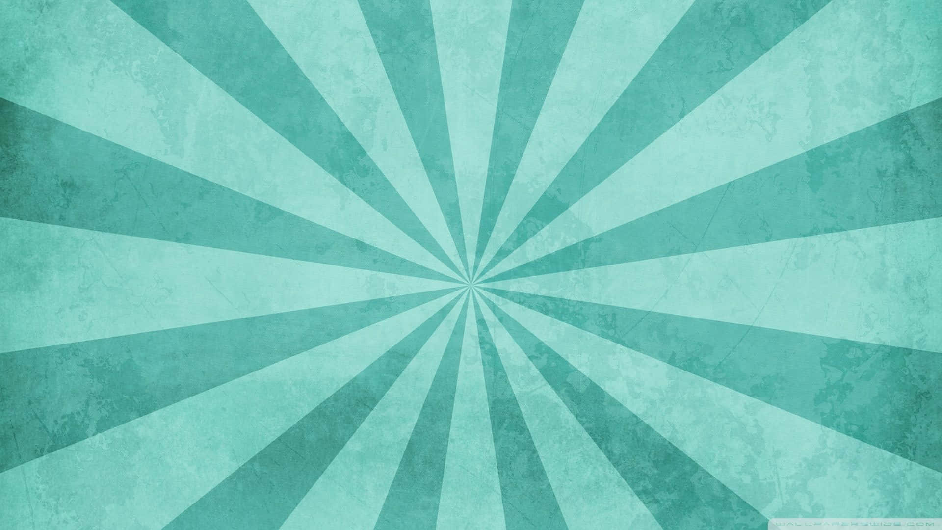 minimalist retro, vintage teal radial burst pattern, textured stripes, Full HD Desktop Wallpaper