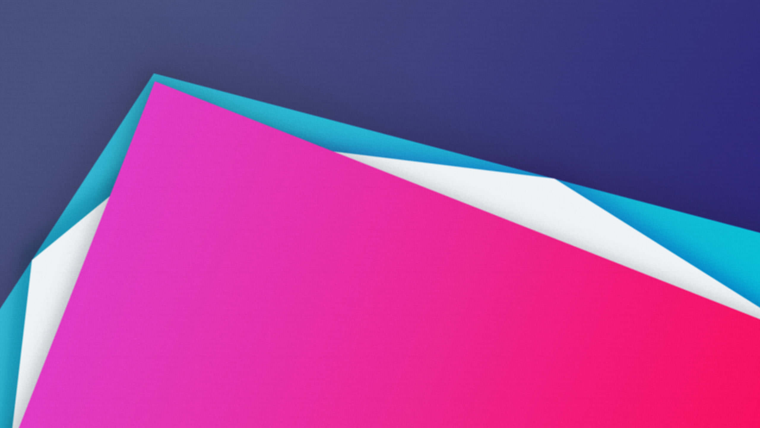 pink, cyan, white, 2K Desktop Wallpaper