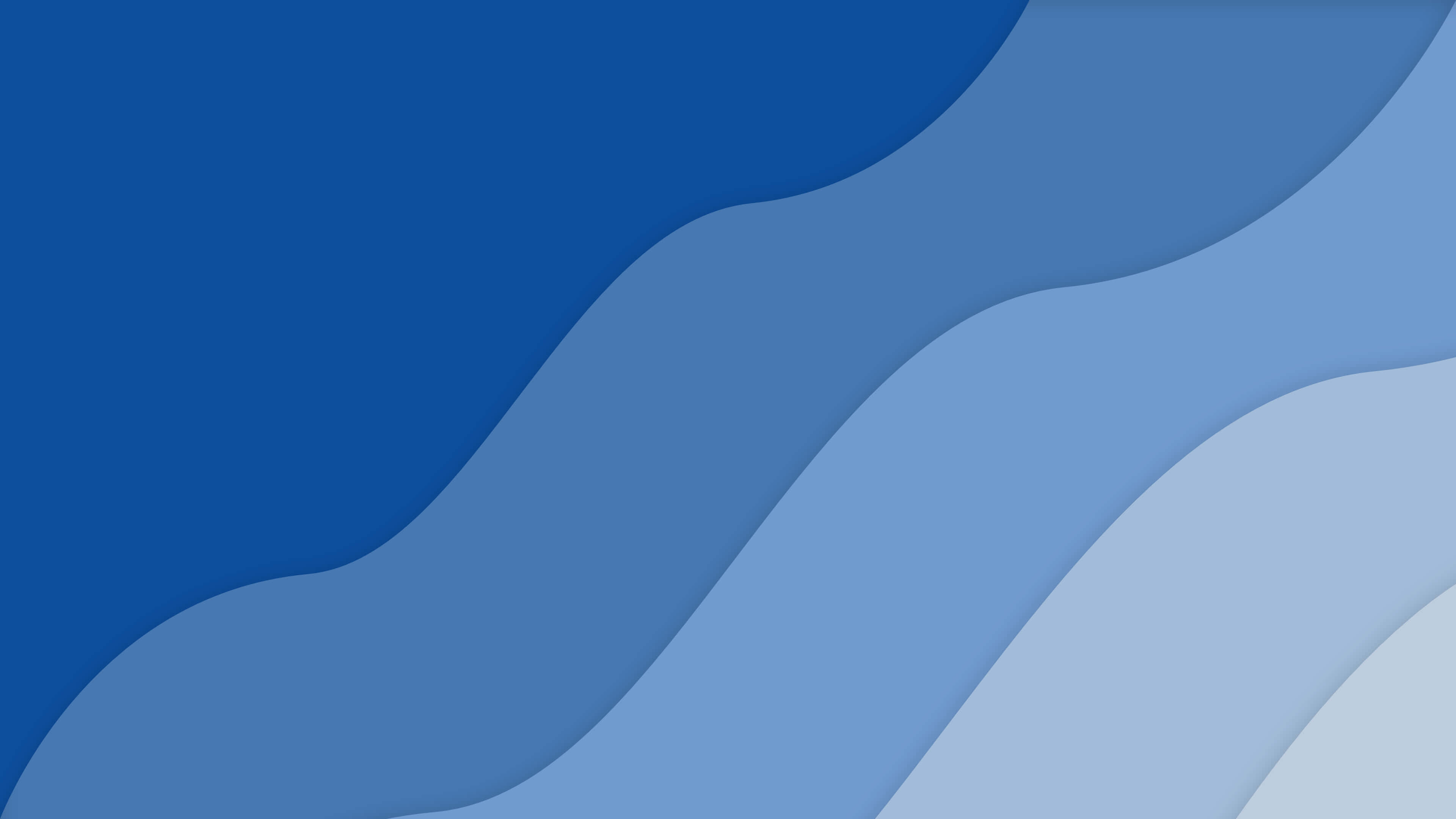minimalist blue, smooth layered blue waves, diagonally, 4K Desktop Wallpaper