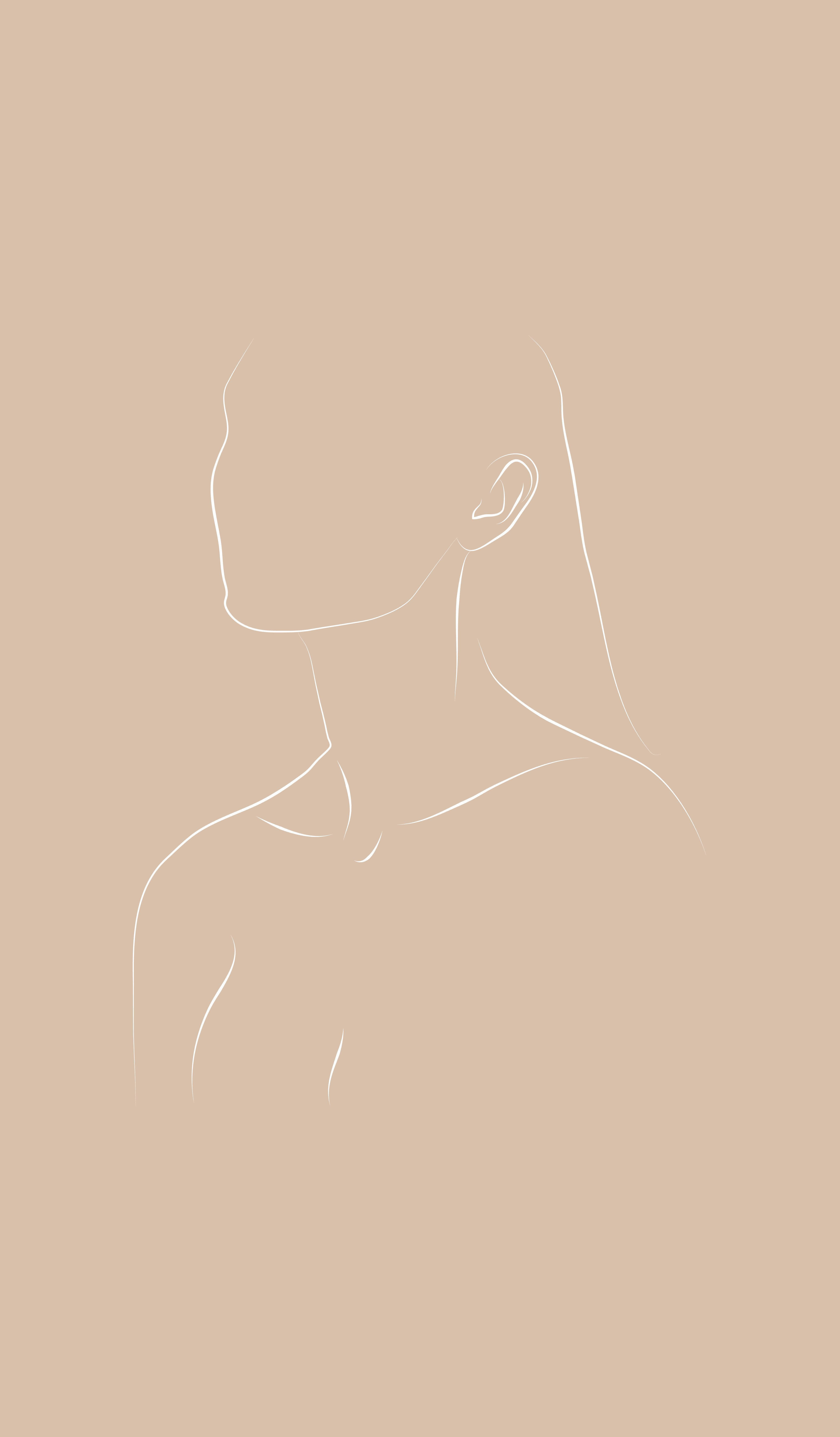 outline, Pink Art, female profile, 5K Phone Wallpaper