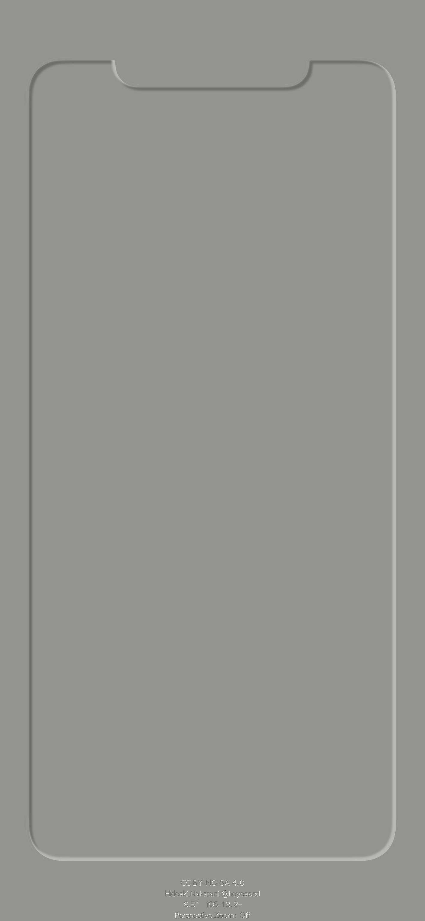 Outline 3D, Dark Gray, iPhone, 2K Phone Wallpaper