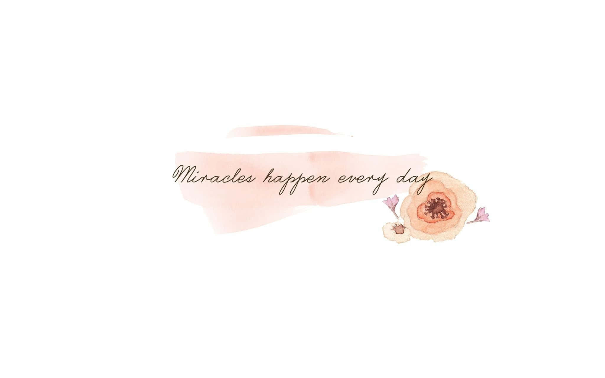minimalist flower, peach flowers, soft pink brushstrokes, Full HD Desktop Wallpaper