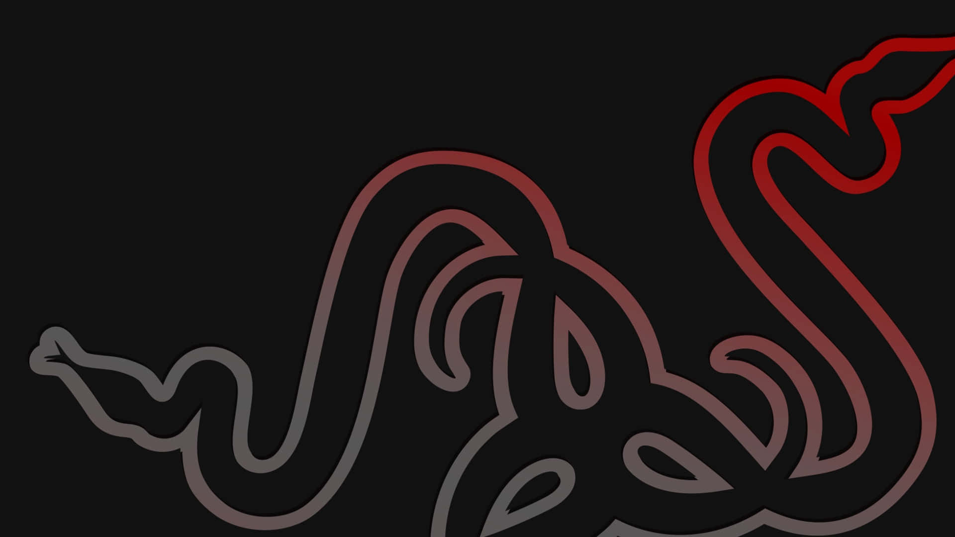 Minimalist Gaming, glowing red, gray, Full HD Desktop Wallpaper