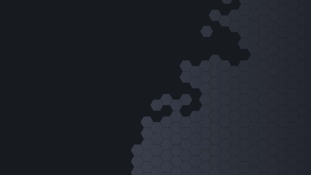 hexagons, black background, subtle gradient, SD Desktop Wallpaper