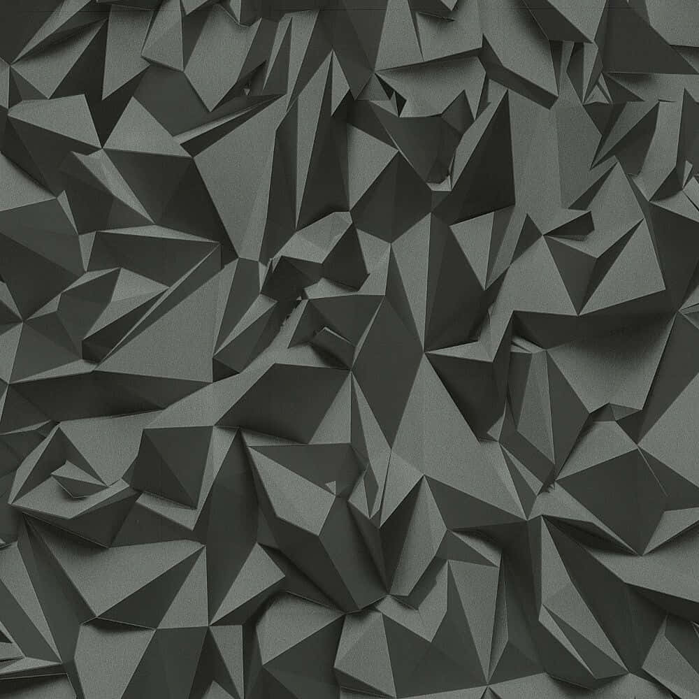 minimalist HD geometric desktop, monochromatic abstract wallpaper, sharp geometric facets, SD Desktop Wallpaper