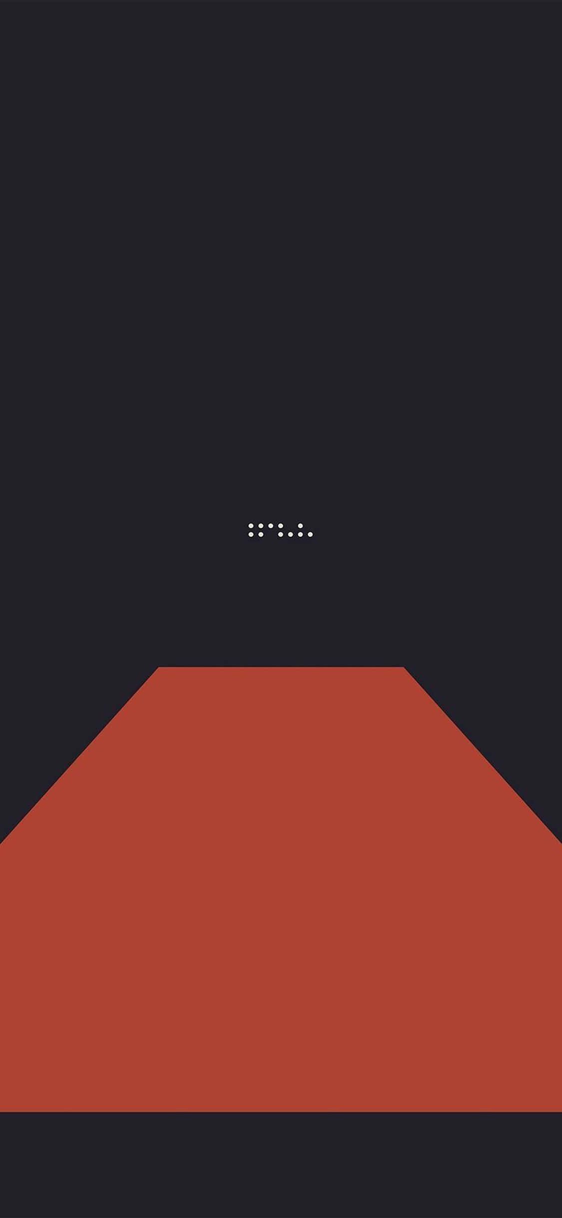 iPhone X, rust red, charcoal, Full HD Phone Wallpaper