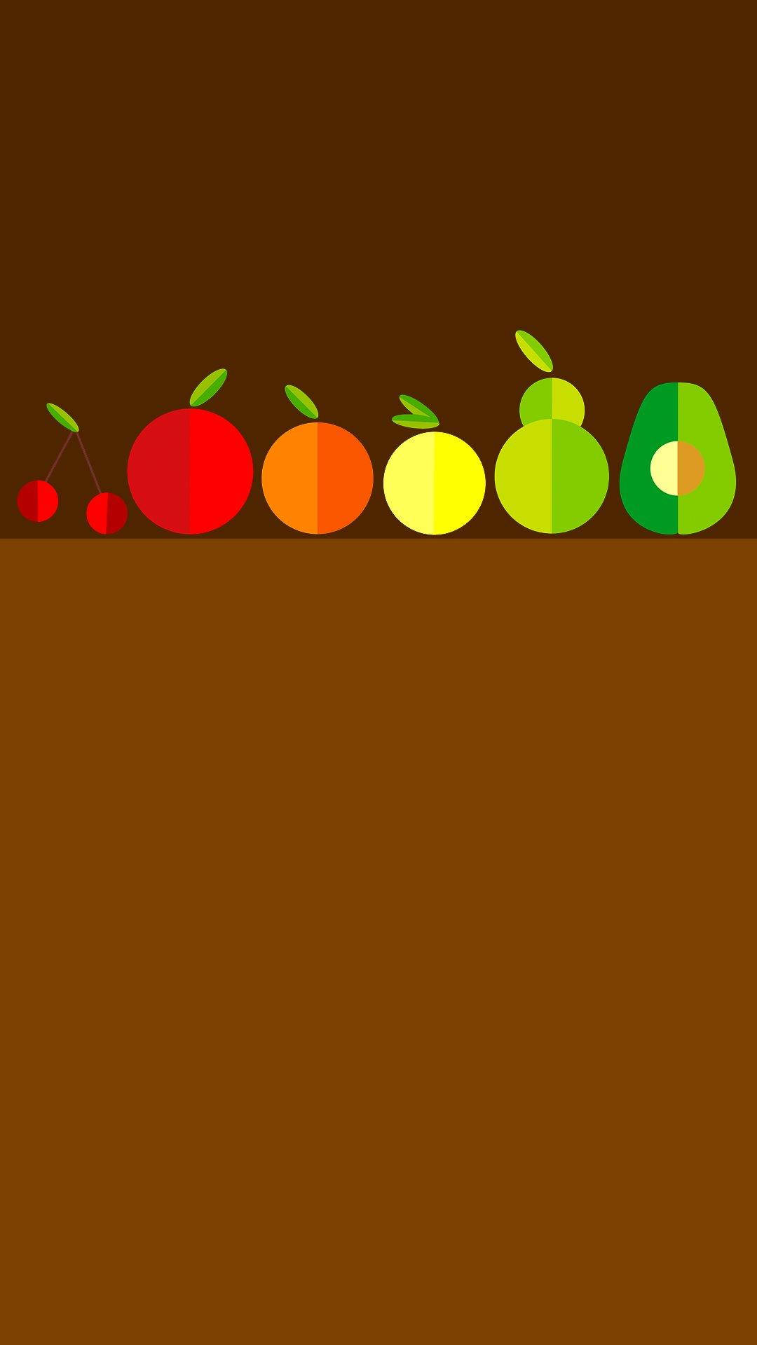 fruits, vegetables, flat design, Full HD Phone Wallpaper