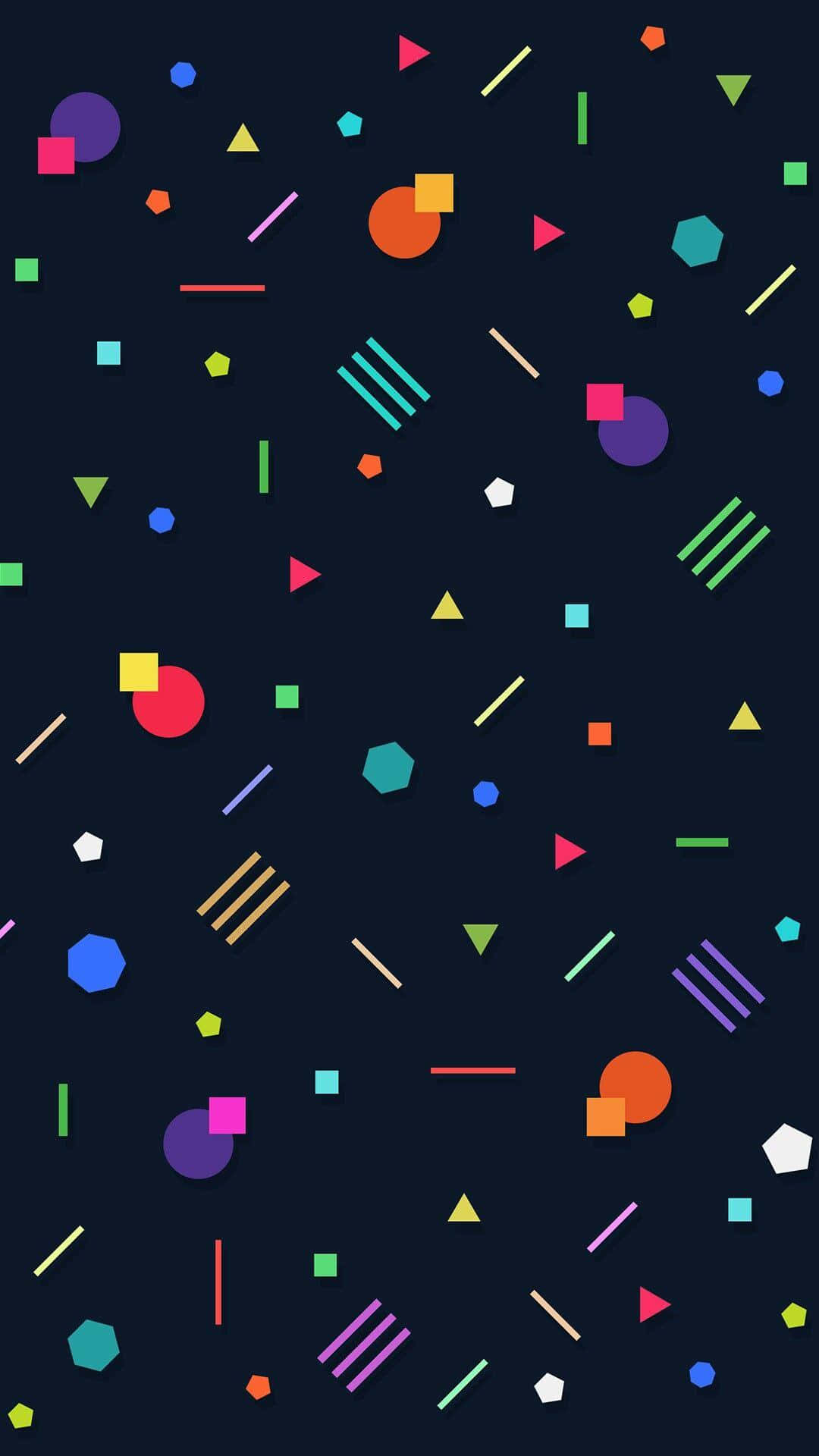 minimalist pattern, 1080 x 1920, geometric shapes, Full HD Phone Wallpaper