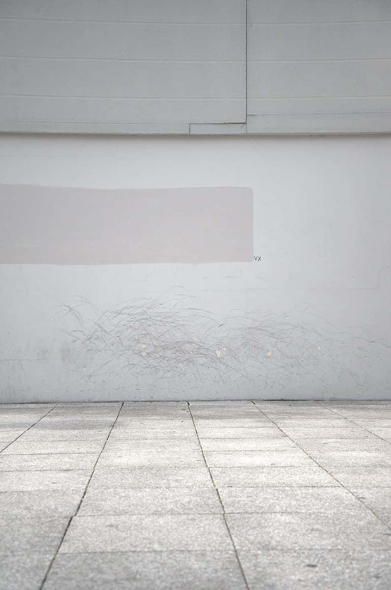 Minimalist Photography, concrete wall, tiled floor, SD Phone Wallpaper