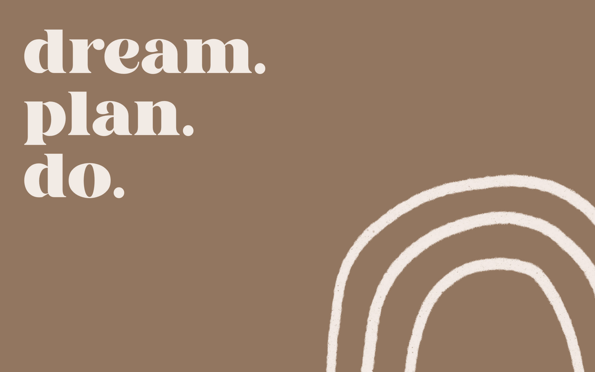 beige minimalist photograph, brown background, white text, Full HD Desktop Wallpaper