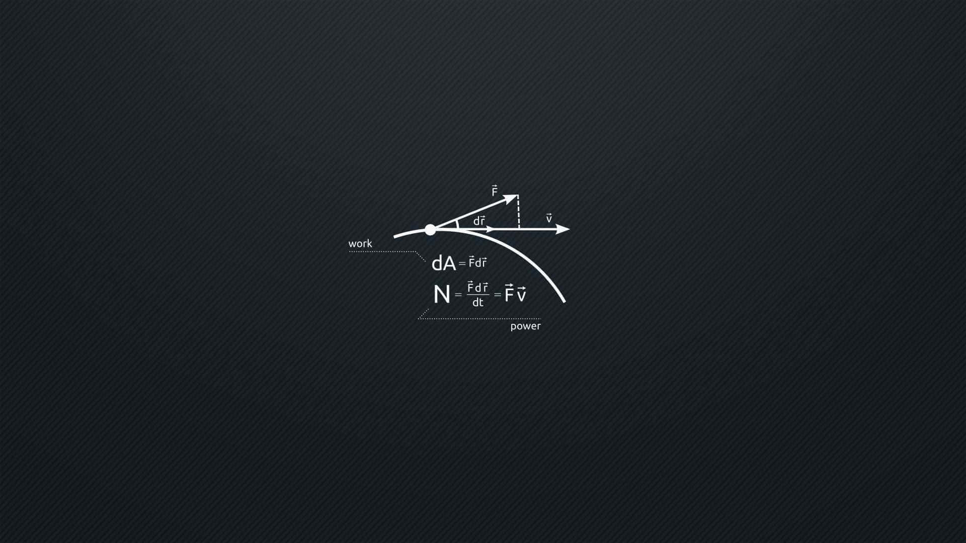 minimalist retro, white physics equations, vectors, Full HD Desktop Wallpaper