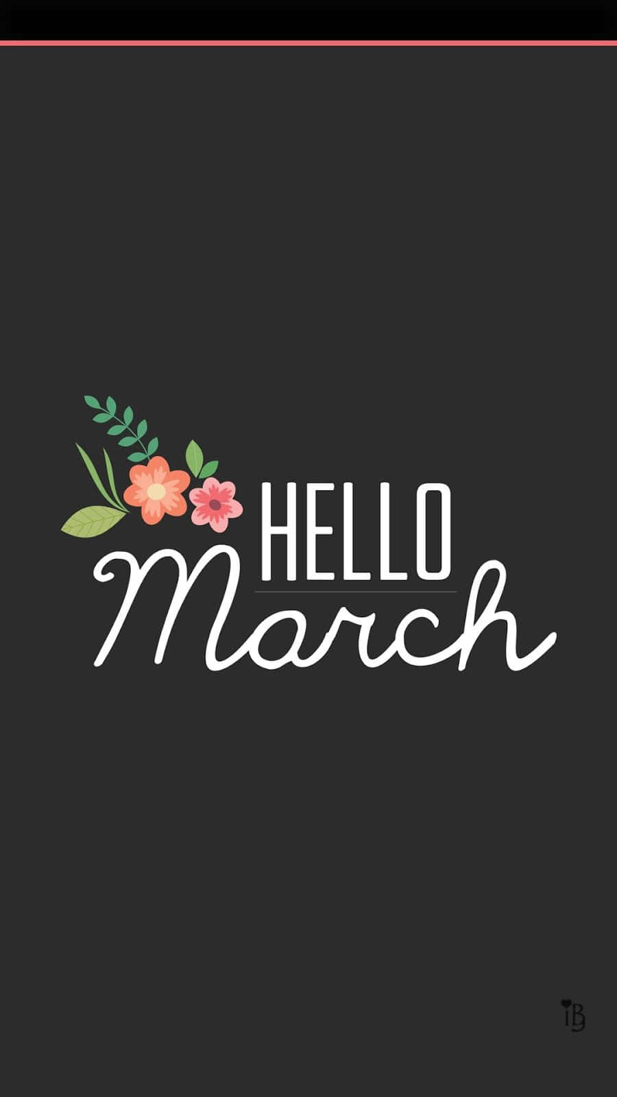 cute march, Minimalist Cute March, dark gray, HD Phone Wallpaper