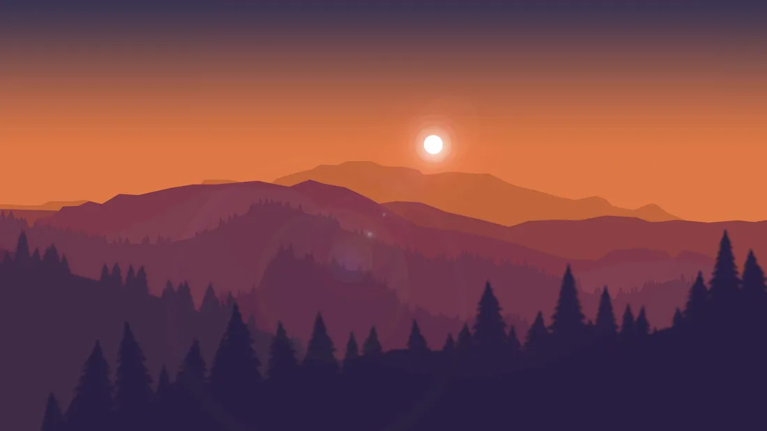 Minimalist Sunset