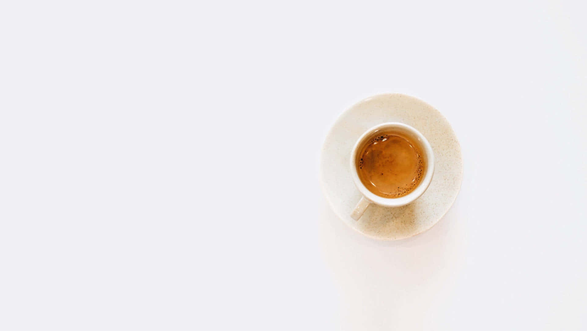 white ceramic cup, espresso, matching saucer, Full HD Desktop Wallpaper