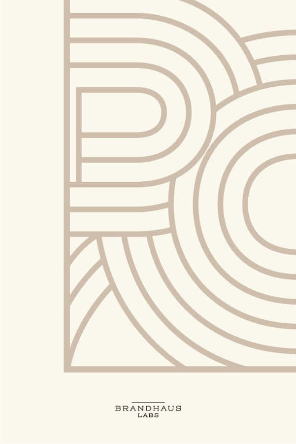 minimalist typography, beige, geometric pattern, SD Phone Wallpaper