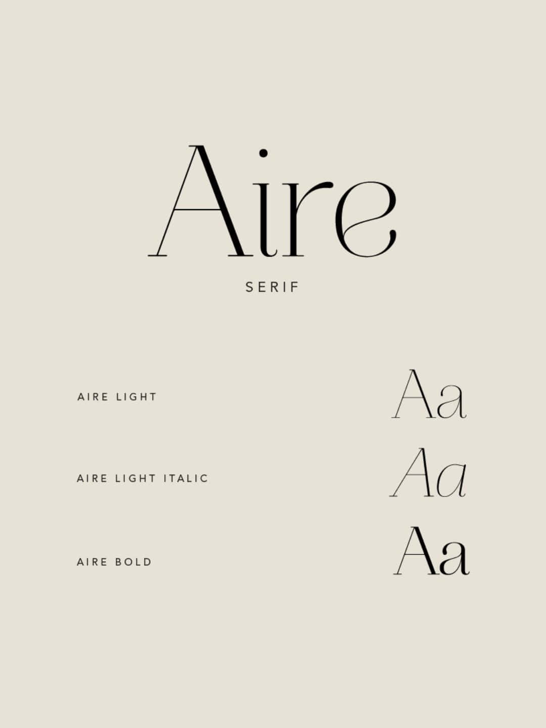 Minimalist Typography, Aire serif font family, light italic bold weights, HD Phone Wallpaper