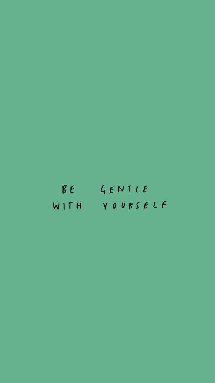 minimalist hijau quote, mint green, handwritten text, HD Phone Wallpaper