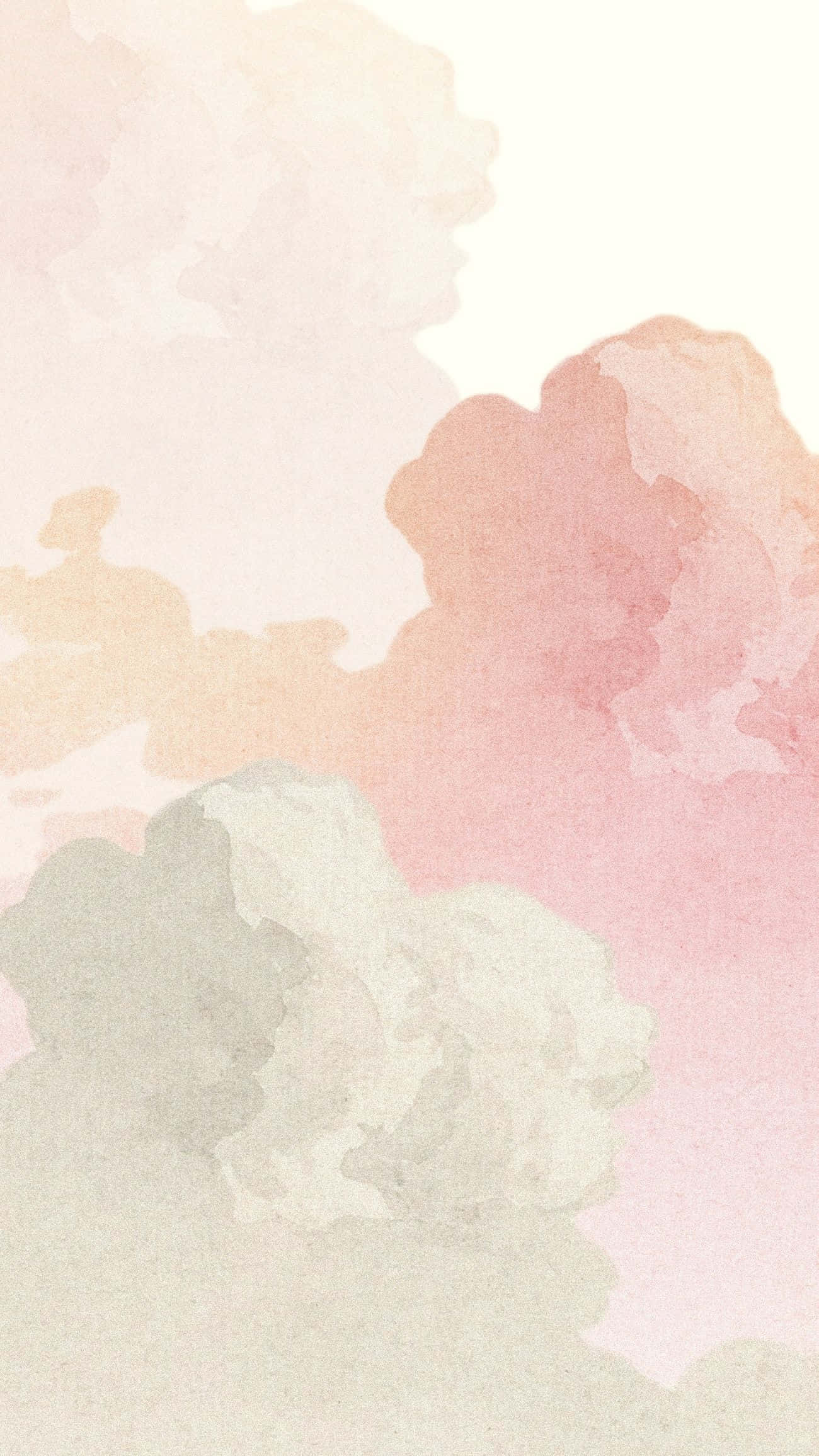 pastel pink, peach, cream, Full HD Phone Wallpaper