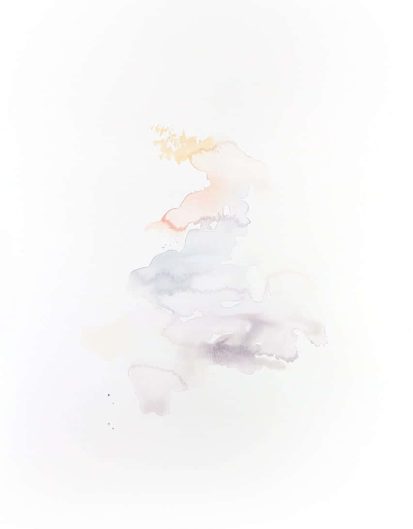 abstract watercolor wash, peach gray, lavender, SD Phone Wallpaper