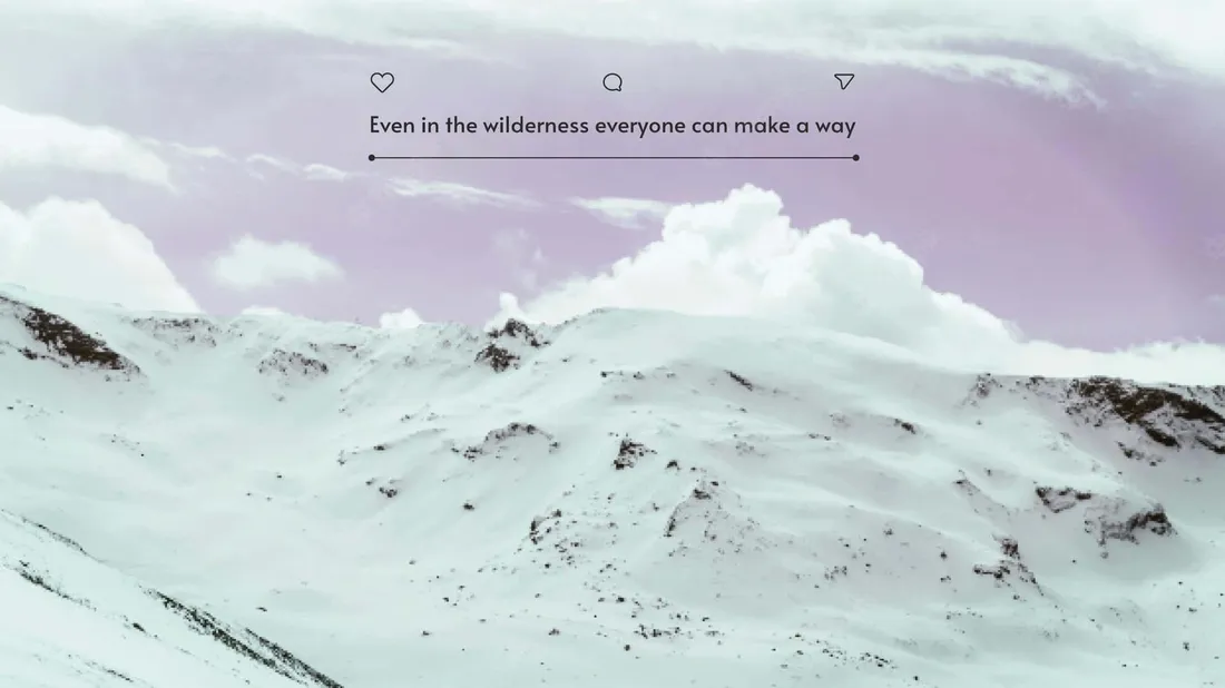 Minimalist Winter
