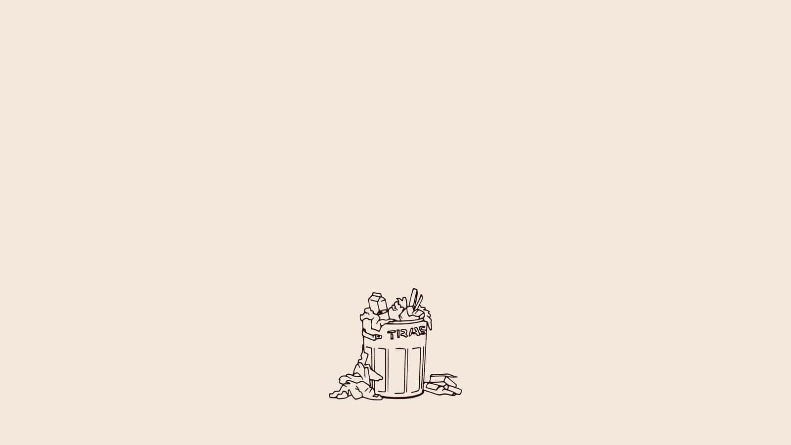 monochrome, minimalist, line drawing, HD Desktop Wallpaper