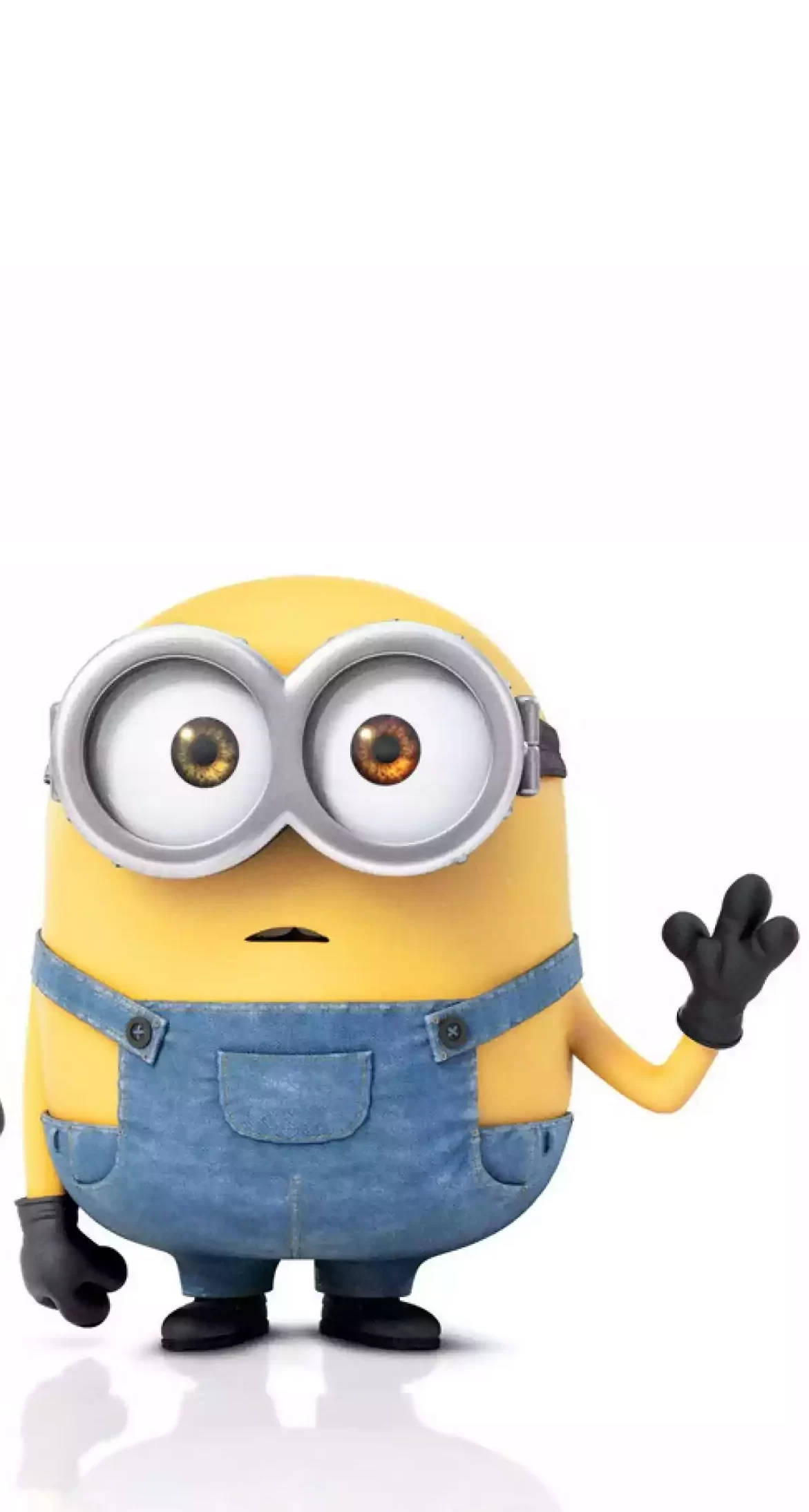 Minion, yellow, blue overalls, Full HD Phone Wallpaper